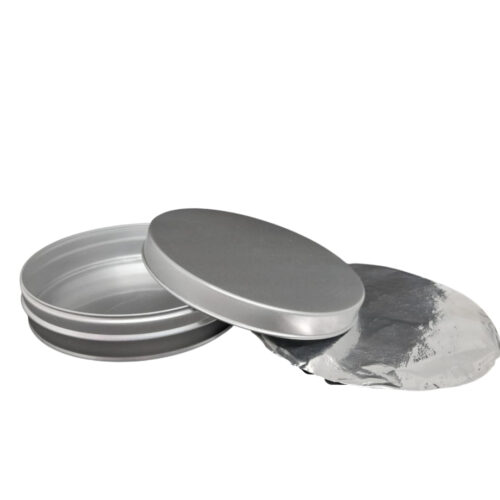 Alternative view of 125 ml Aluminium Cosmetic Cream Containers With Aluminium Foil