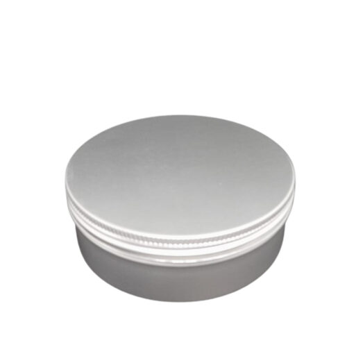 150 ml Aluminium Cosmetic Cream Containers With Threaded Lid