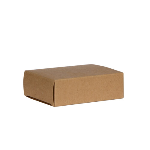 Foldable Brown 300 GSM Card Paper Soap Boxes