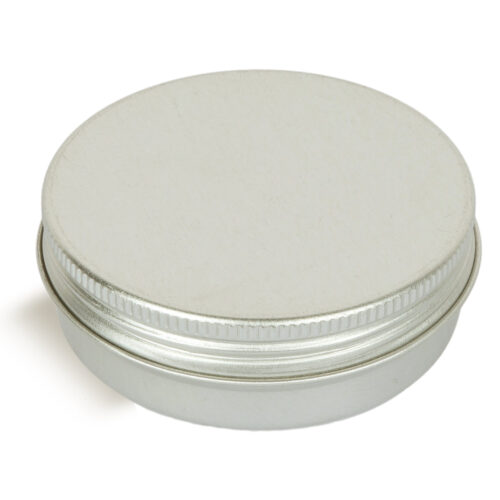 Alternative view of 100g Aluminium Cosmetic Cream Containers With Threaded Lid