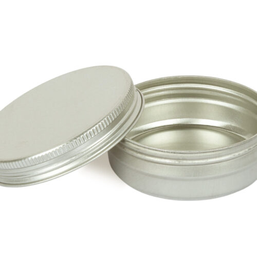 60g Aluminium Cosmetic Cream Containers With Threaded Lid