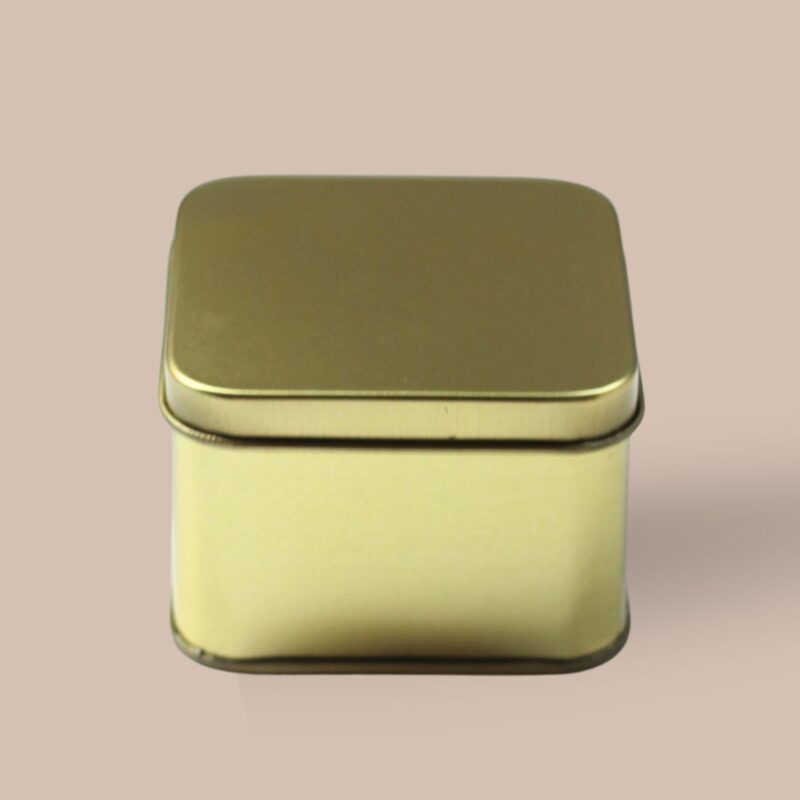 Small square 100g Food Grade Tin Containers - Image 3